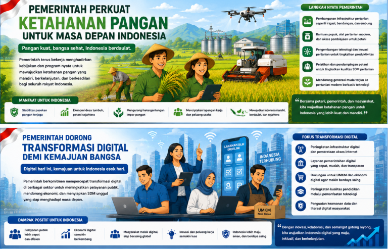 Pemerintah Perkuat Ketahanan Pangan untuk Masa Depan Indonesia