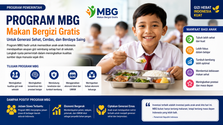 Program MBG Dorong Peningkatan Gizi dan Kesejahteraan Anak Indonesia