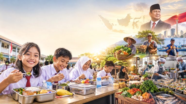 Transformasi Generasi Emas Lewat Program Makan Bergizi Gratis dan Penguatan Perekonomian Lokal